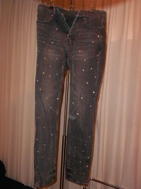 Ksubi Black Anti K Metalik Jeans 31W